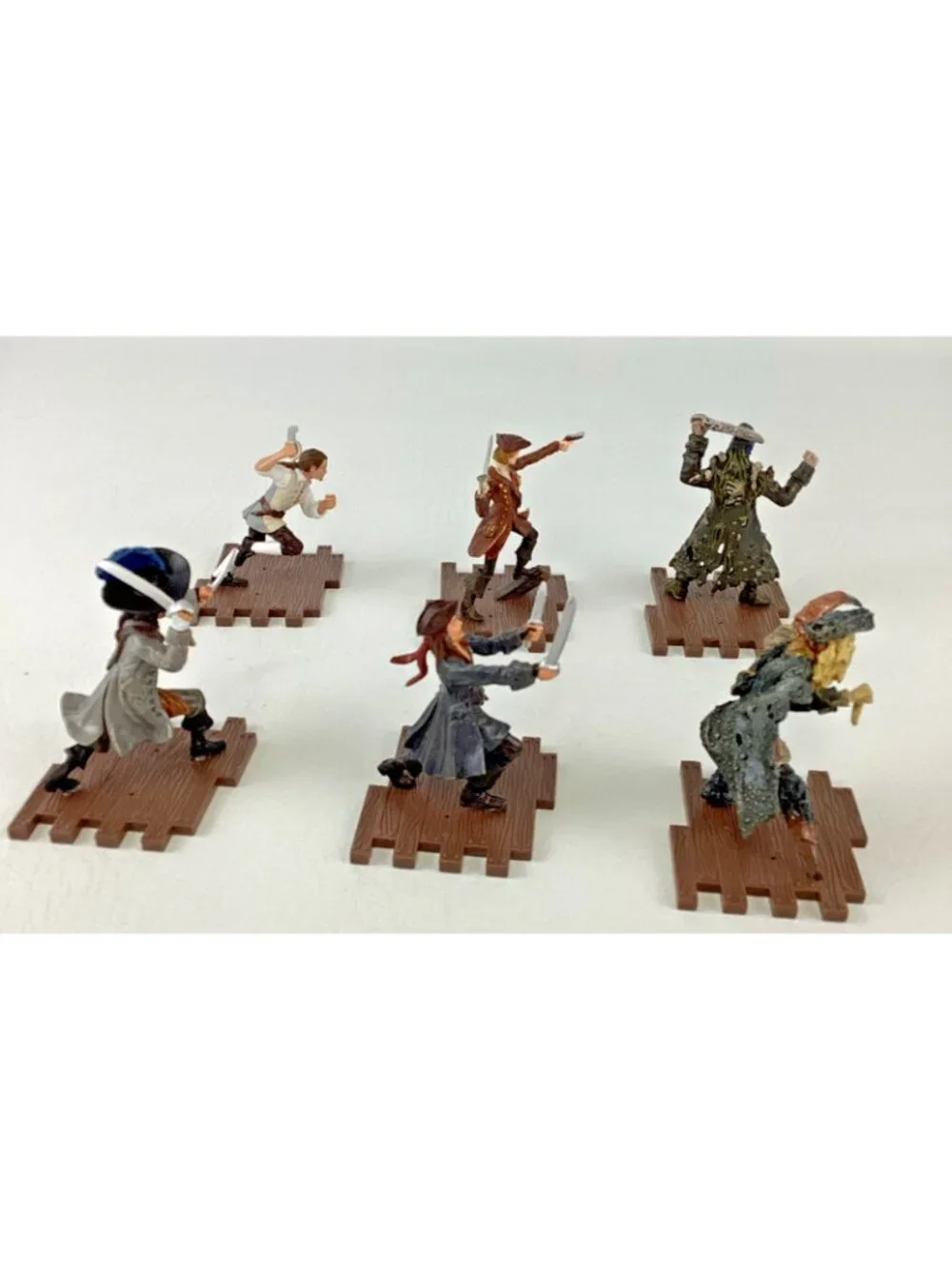 Disney Pirates Caribbean Dead Man Chest Figure Bootstrap Jack Sparrow Davy Jones